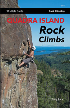 Rock climbing Quadra Island, BC