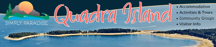 Quadra Island, British Columbia, Canada, information on accommodation, recreation, tours, tourism, arts and business