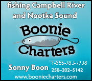Boonie Charter - fishing Campbell River & Nootka Sound